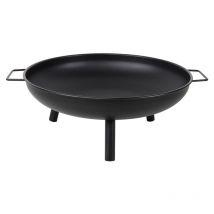 Feuerschale, Feuerkorb, Feuerstelle Garten ø 58 cm mit Griffen - Linder Exclusiv