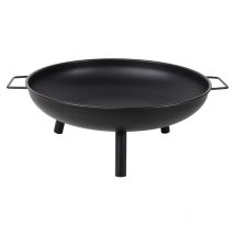 Feuerschale, Feuerkorb, Feuerstelle Garten ø 80 cm mit Griffen - Linder Exclusiv