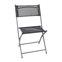 Linder Exclusiv - Garten Klappstuhl GM6000G-S – Stabil, wetterbeständig & pflegeleicht mit atmungsaktivem Textilbezug, klappbar