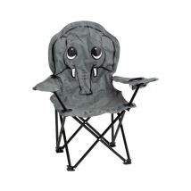 Campingstuhl für Kinder Klappstuhl Gartenstuhl Kind Klappsessel Kinderklappstuhl Elefant - Linder Exclusiv