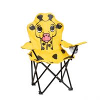 Campingstuhl für Kinder Klappstuhl Gartenstuhl Kind Klappsessel Kinderklappstuhl Giraffe - Linder Exclusiv