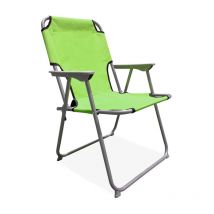 Klappstuhl Oxford PO2600LG Lime Green – Campingstuhl & Angelstuhl, bis 100 kg, Faltbar Stuhl, Gartenstuhl - Linder Exclusiv