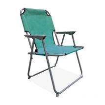 Klappstuhl Oxford PO2600P Petrol – Campingstuhl & Angelstuhl, bis 100 kg, Dunkelgrau Faltbar Stuhl, Gartenstuhl - Linder Exclusiv