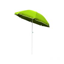 Linder Exclusiv - Sonnenschirm polyester MC180P,mit Einfacher Mechanismus zum Öffen und Schließen des Sonnenschirm, ø 180 cm,Apfelgrün