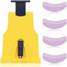 LinDuxe Chainsaw Teeth Sharpener Universal Chainsaw Sharpener Portable Chain Saw Blade Teeth Sharpener Portable Fast-Sharpening Stone Grinder Tools