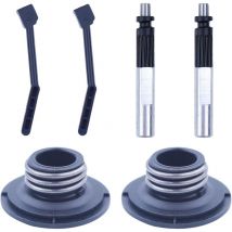 LinDuxe Oil Pump Assy Pressure Line Hose Kit for Husqvarna 435 440E 445 450 450E 340 345 350 EPA Saw Worm Gear Oiler Oil Line Hose Kit for Jonsered
