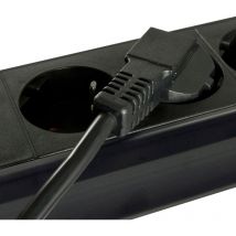 Strom Anschlusskabel [1x Kaltgeräte-Stecker 16 a - 1x Schutzkontakt-Stecker] 2.00 m - Lindy
