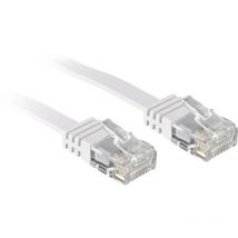 Lindy - 3m Cat.6 - Cavo di rete (3 m, Cat6, RJ-45, RJ-45, Bianco)