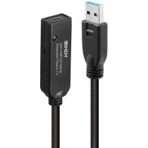 Lindy - 43376 cable usb 10 m usb 3.2 Gen 1 (3.1 Gen 1) usb a usb c Negro
