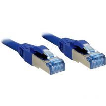 Lindy - 47150 RJ45 Câble réseau, câble patch cat 6a s/ftp 3.00 m bleu 1 pc(s)