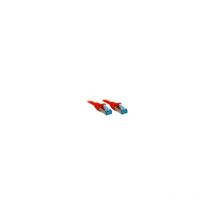 47161 RJ45 Câble réseau, câble patch cat 6a s/ftp 0.50 m rouge 1 pc(s) R986391 - Lindy