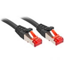 Lindy - 47781 RJ45 Câble réseau, câble patch cat 6 s/ftp 5.00 m noir 1 pc(s) R984941