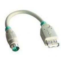 Unbekannt - Adapter Cable usb Mouse to PS/2 Port usb a f to MD6 m 0.15cm