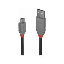 Lindy - 36731 - usb 2.0 cavo da tipo a a Micro-B (1 ft.), colore nero