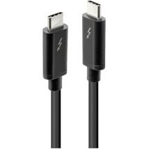 Lindy - Câble Thunderbolt Thunderbolt 3 usb-c mâle, usb-c mâle 2.00 m noir 41557