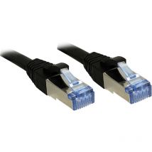 Lindy - 47178 Rj45 Netzwerkkabel, Patchkabel Cat 6a S/ftp 1.50 M Schwarz Mit Rastnasenschutz 1 St.
