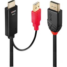 Lindy - 1m hdmi DisplayPort Adapter Cable