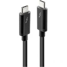 Lindy - Câble Thunderbolt Thunderbolt 3 usb-c mâle, usb-c mâle 1.00 m noir 41556