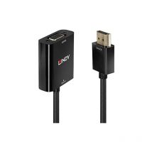 38291 adaptador de cable de vídeo 0,1 m hdmi tipo a (Estándar) vga (D-Sub) Negro - Lindy