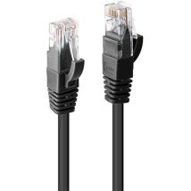 48079 RJ45 Netzwerkkabel, Patchkabel cat 6 u/utp 3.00 m Schwarz 1 St. - Lindy