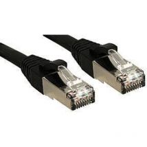 S/ftp Cat.6 Cable Black 7.5m lsoh incl. Testprotocol