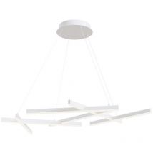 Maytoni - Line Lámpara colgante de techo led integrado Blanco