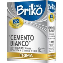 Linea briko cemento bianco da kg. 1. Prezzo per 1 pezzo.