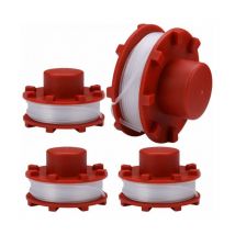 Linea di bobina da 4 pezzi per parti di ricambio per trimmer Einhell ge-ct 36/30 Li e