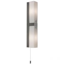 Linea Verdace Badezimmer-Wandleuchte Chrom IP44