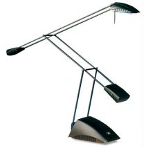 Linea Verdace ELL Lampada da scrivania Lampada da tavolo Gy6.35 nera