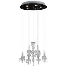 Linea Verdace Lighting - Linea Verdace ghostly Cluster-Pendel-Deckenleuchte Chrom