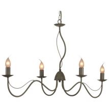 Linea Verdace Long Island Lámpara de Techo Suspendida Brazos Múltiples Gris