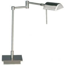 Linea Verdace Mayfair Lampada da scrivania in nichel