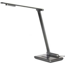 Linea Verdace moma Lampada da tavolo a led integrata grigio argento