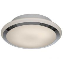 Linea Verdace Plafoniera Incasso Lampada G10Q Cromata IP44