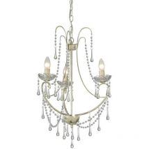 Linea Verdace ROMANCE Candelabros de 3 luces multi brazos Crema