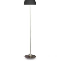 Linea Verdace Lighting - Linea Verdace Stehlampe mit konischem Schirm Satin Nickel