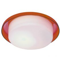Linea Verdace Lighting - Linea Verdace tray Plafonnier Flush Rouge