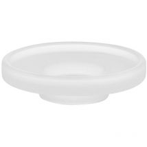 Porte-savon sans pied en verre dépoli - Lineabeta