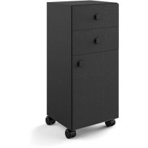 Lineabeta - Base 2 cassetti e 1 anta con ruote Runner in acciaio