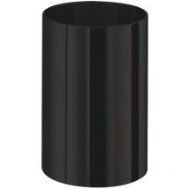 Lineabeta - Cubo de basura de acero negro Sestei