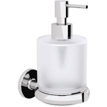 Dispenser sapone a parete Sbecà in ottone - Lineabeta