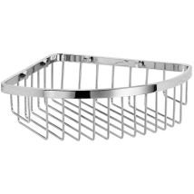 Lineabeta - Filo Eck-duschablagekorb L.22 Cm Aus Poliertem Stahl