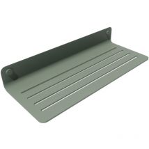 Lineabeta - Duschregal L.30 H.4,5 Cm Saeta Salbeigrün Matt