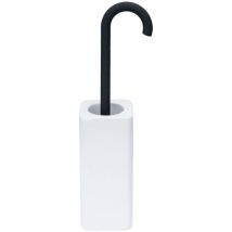 Escobillero Baston de cerámica / silicona negro - Lineabeta