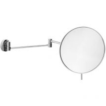Lineabeta - Espejo de aumento 3X articulado de pared Mevedo