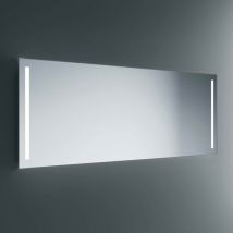 Lineabeta - Espejo led Art 100x80cm regulable con marco gris