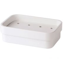 Lineabeta - Jabonera con rejilla blanca