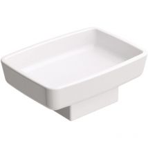 Cristina Ondyna - Lineabeta - Jabonera de cerámica Dado blanca