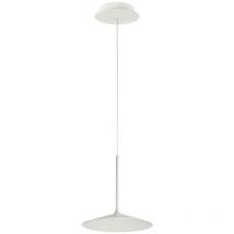 Lineabeta - Lámpara colgante de techo Ciari LED 3000k en aluminio blanco